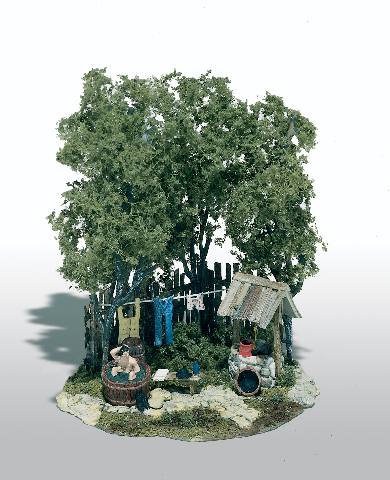 WM110 Diorama badender Mann