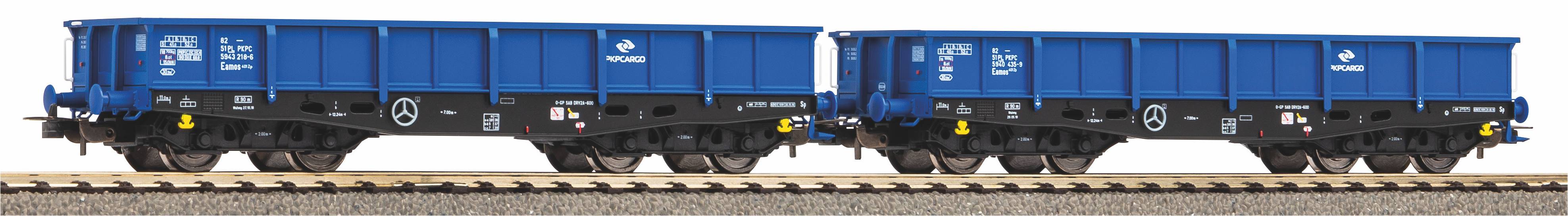 58285 PKP Cargo Niederbordw. 401Zp Set 2t. Ep6
