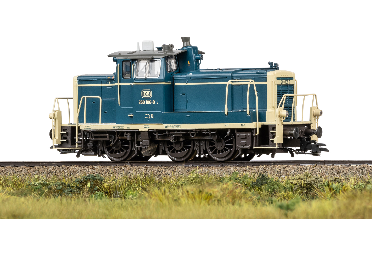 25601 DB Diesellok 260 106-0 oz.blau/beige Ep4