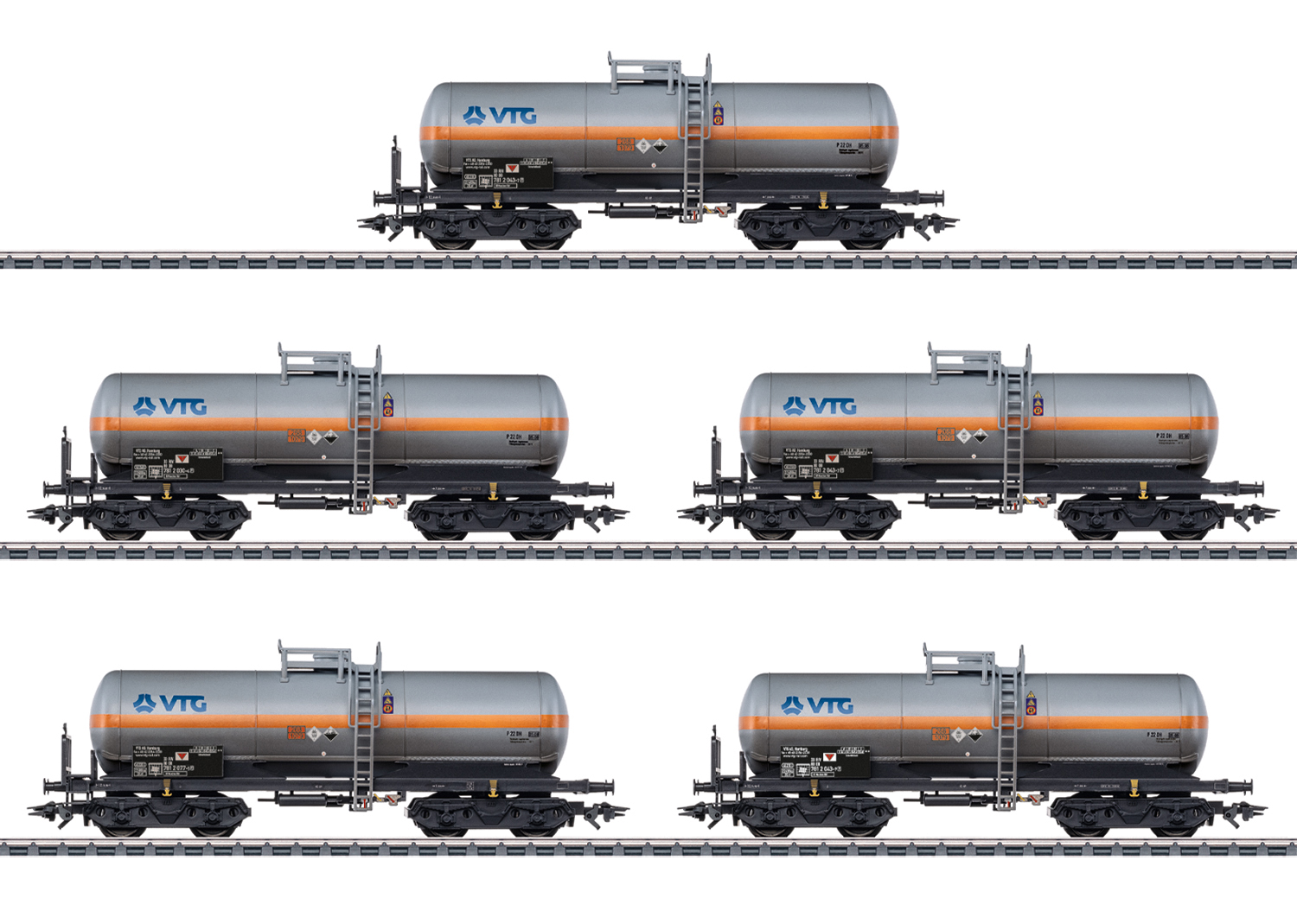 46465 VTG Kesselwagen-Set 5-tlg Ep.5