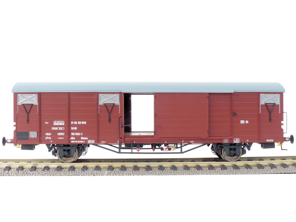Exact-train 20705 DR gedeckter Güterwagen Glmms Ep.4