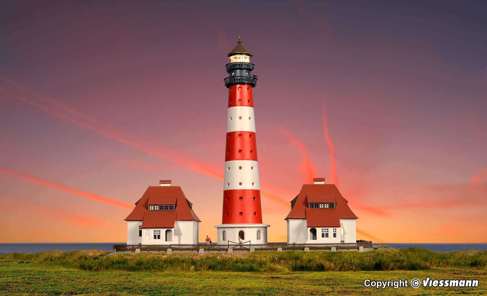 Kibri 37300 Leuchtturm Westerheversand