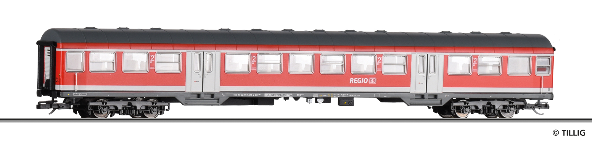 Tillig 16852 DB AG Reisezugwagen 2.Kl. Bnrz Ep.6