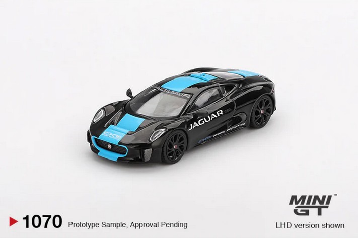 MGT01070-L MiniGT: Jaguar C-X75 black Jaguar CX75