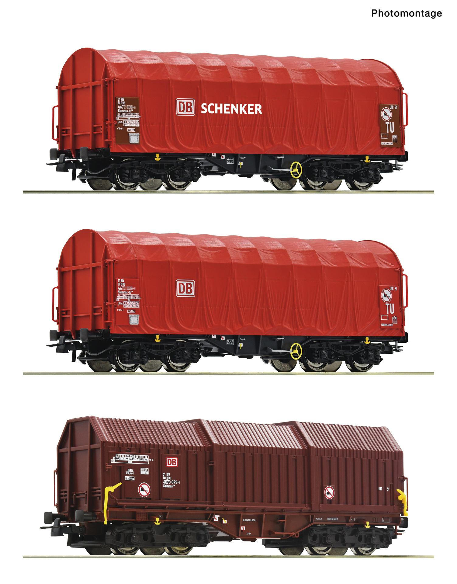 6600368 DB AG Stahlzug-Set 3-tlg. Ep.6