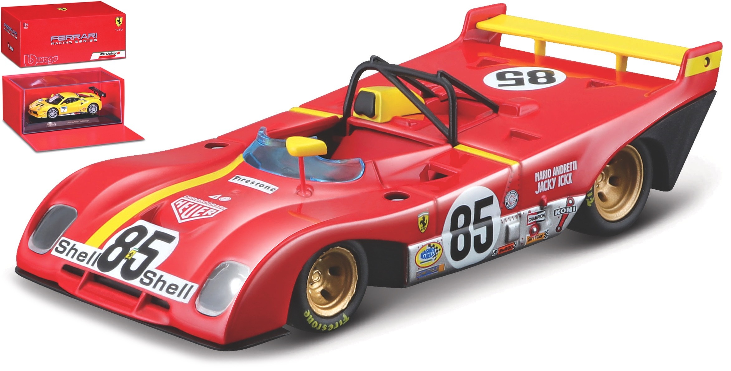 36302R Ferrari 312P #85 1972