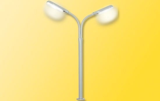 6095 LED Peitschenleuchte doppelt, weiß