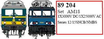 89204 Pantograph für Serie 12/15