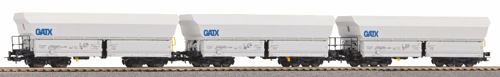 Piko 58254 GATX Schüttgutwagen-Set Falns 3-tlg Ep.6