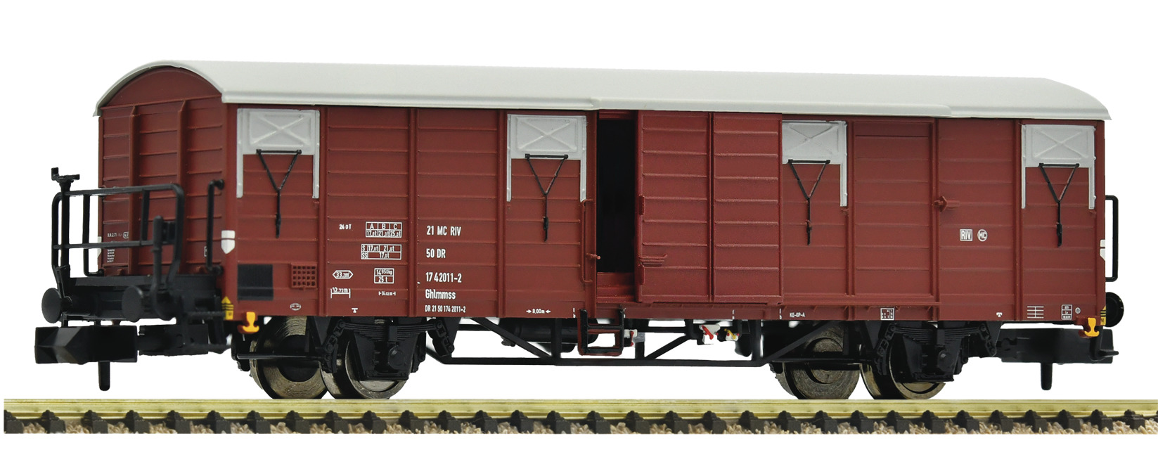 6660022 DR gedeckter Güterwagen Gehlmmss Ep.4