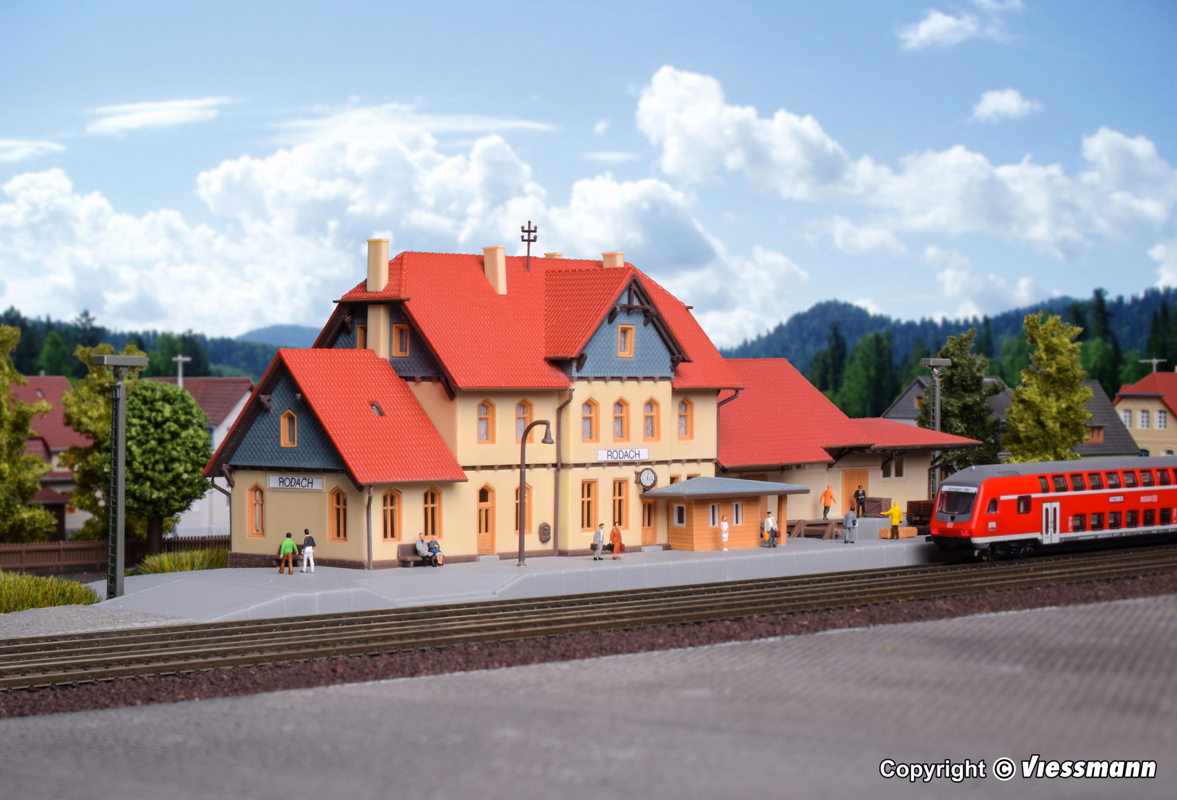 36702 Bahnhof Rodach/Coburg