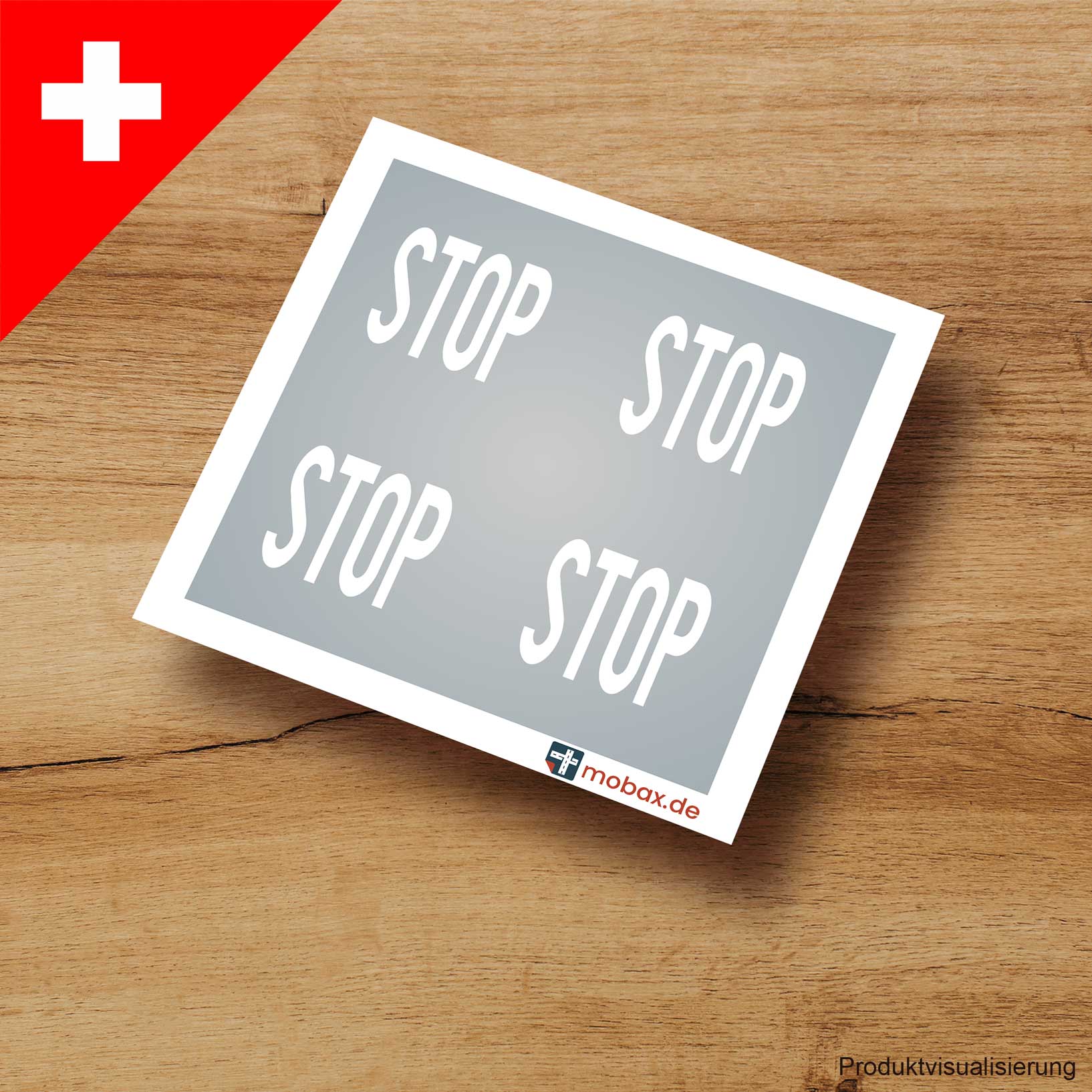 Mobax CH-W-08-H0 STOP-Straßenmarkierung (CH)