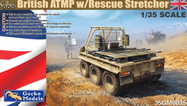 35GM0035 British ATMP w/Rescue Stretchers