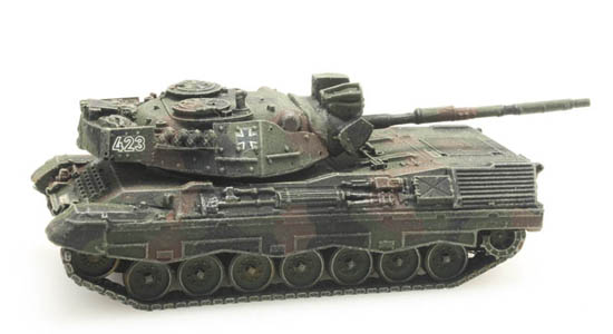 6160043 BRD Leopard 1A1A2 Fleck.tarn. Eisenbahn
