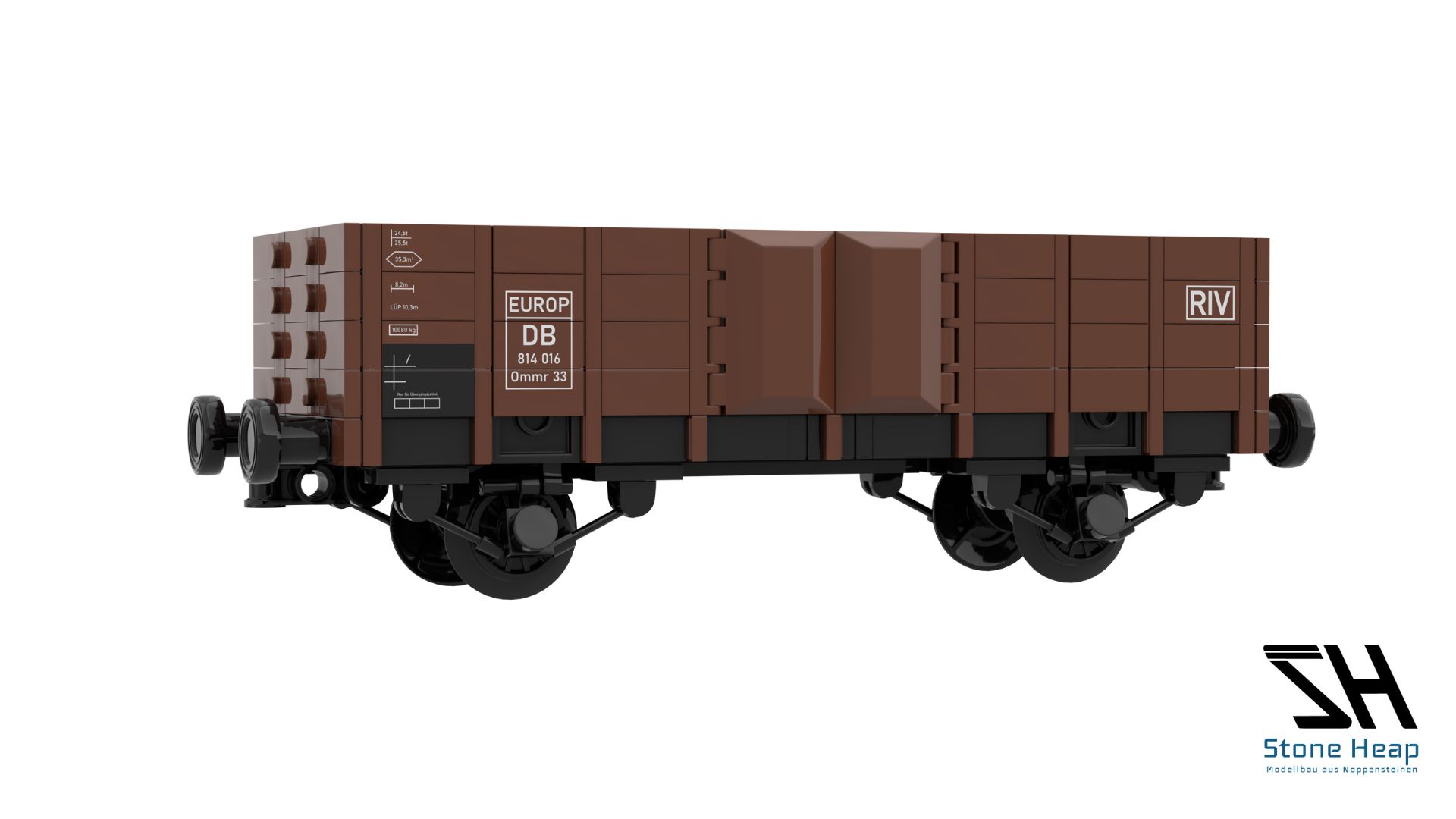 SH-3012 Ommr 33 2 achsiger Güterwagen