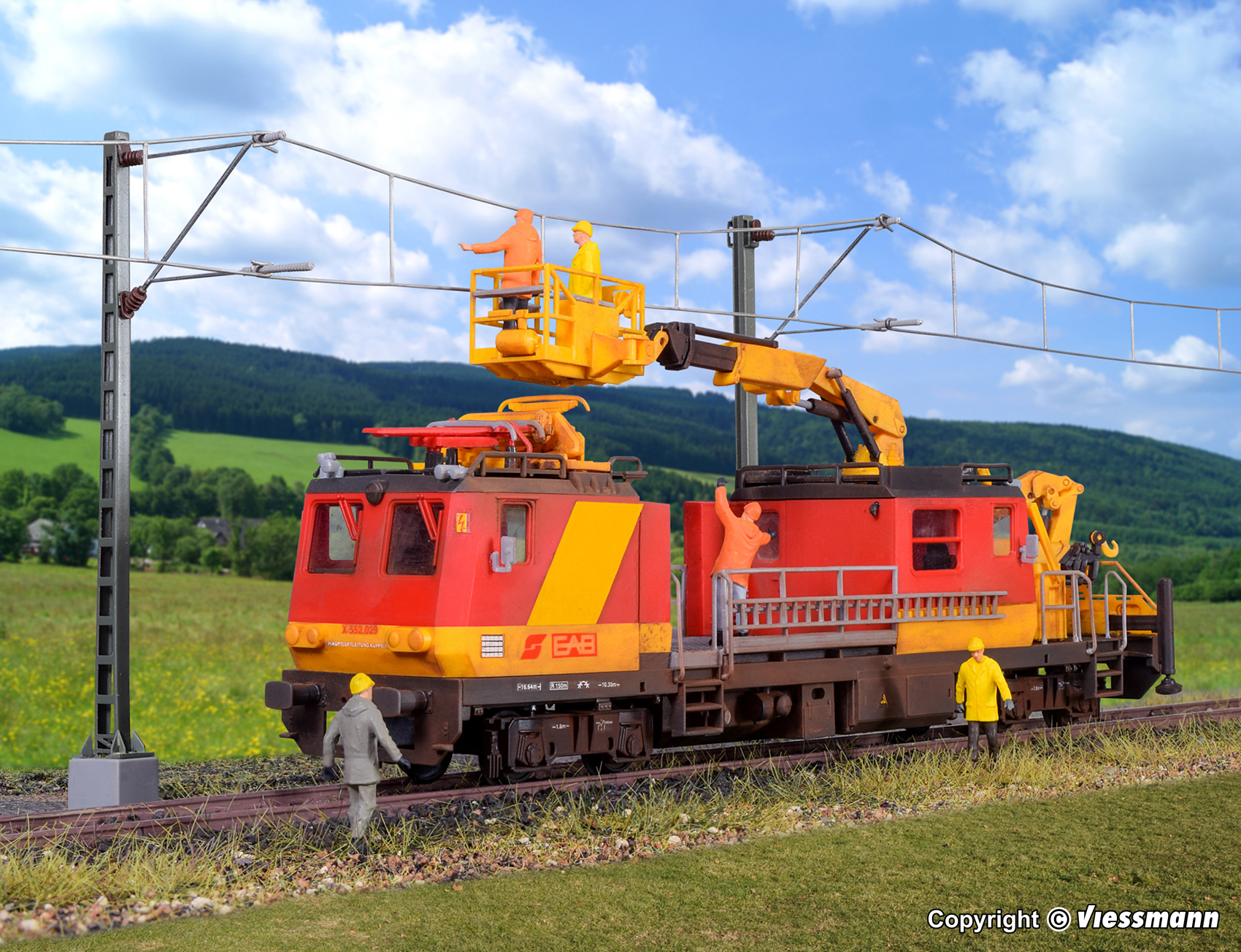 Kibri 16080 Motorturmwagen MTW 100.083/1