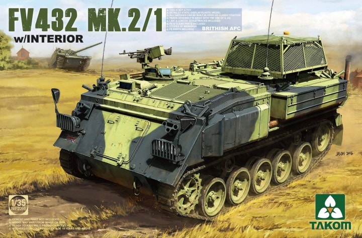2066 British APC FV432 Mk.2/1 w/Interior