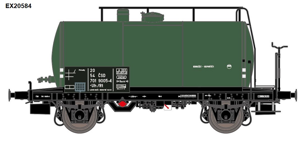 Exact-train 20584 CSD Kesselwagen Ep.4