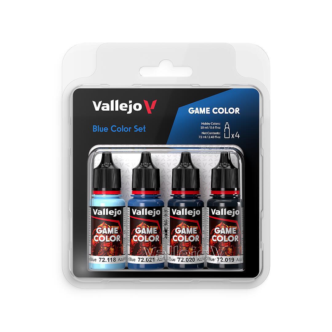 72376 Farb-Set Blau, 4x 18 ml