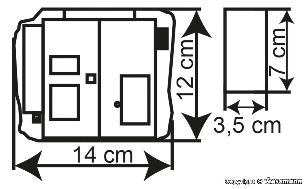 Kibri 38748 Einfamilienhaus mit Terrasse