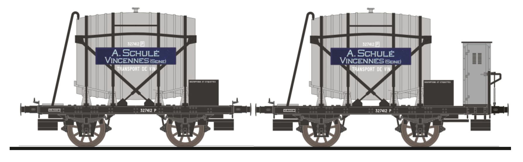 Makette 4502 EST Weinfasswagen-Set 2-tlg. Ep.2