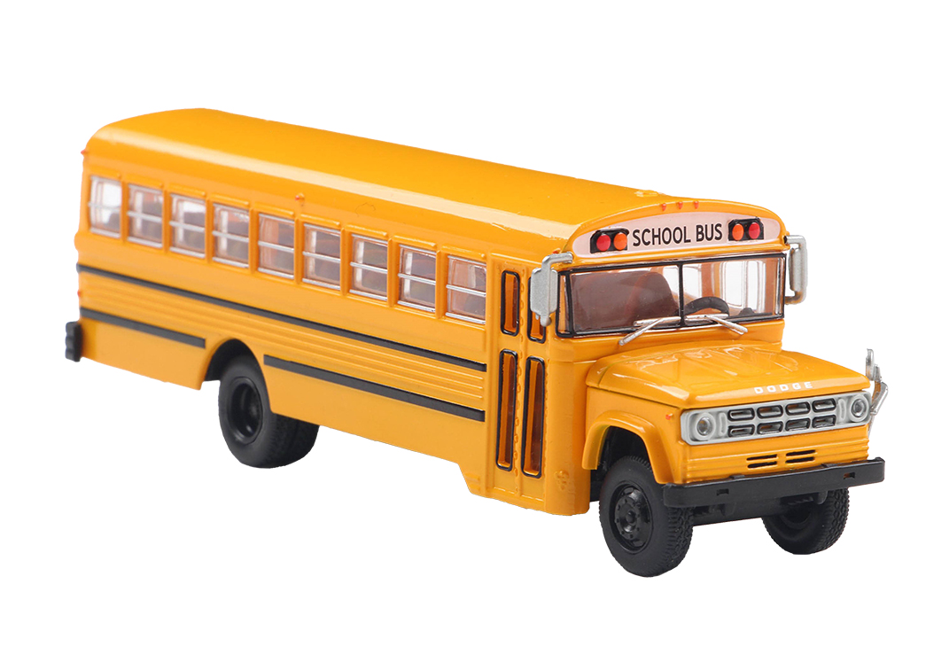 61335 Dodge S600 Bus gelborange