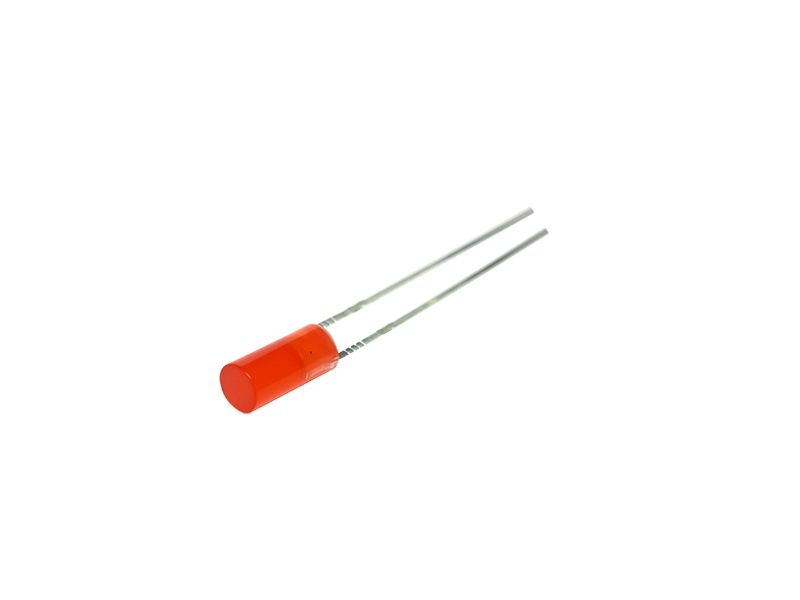 50829 LED Zylinder 3mm diffus rot