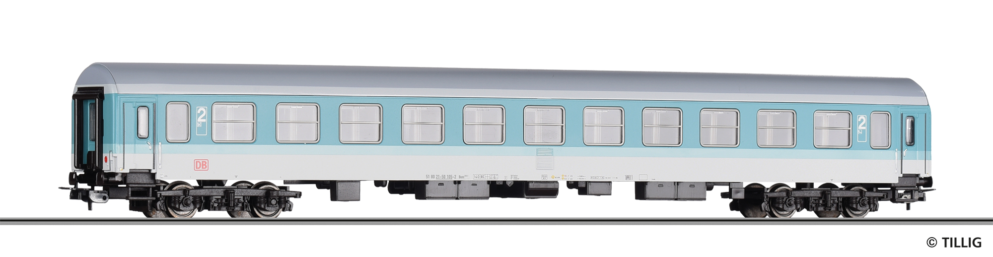 74975 DBAG Reisezugwagen 2. Kl. Bom 280.1 Ep.5