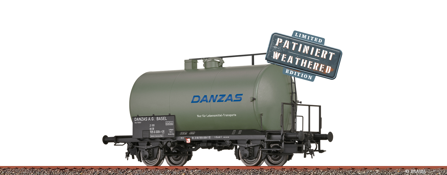 50041 DB Kesselwagen "Danzas" Ep.4 patiniert