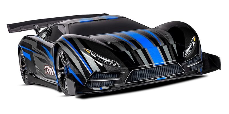 TRX64077-3BLUEX X0-1 blau-X 1/7 4WD Onroad Supercar RTR