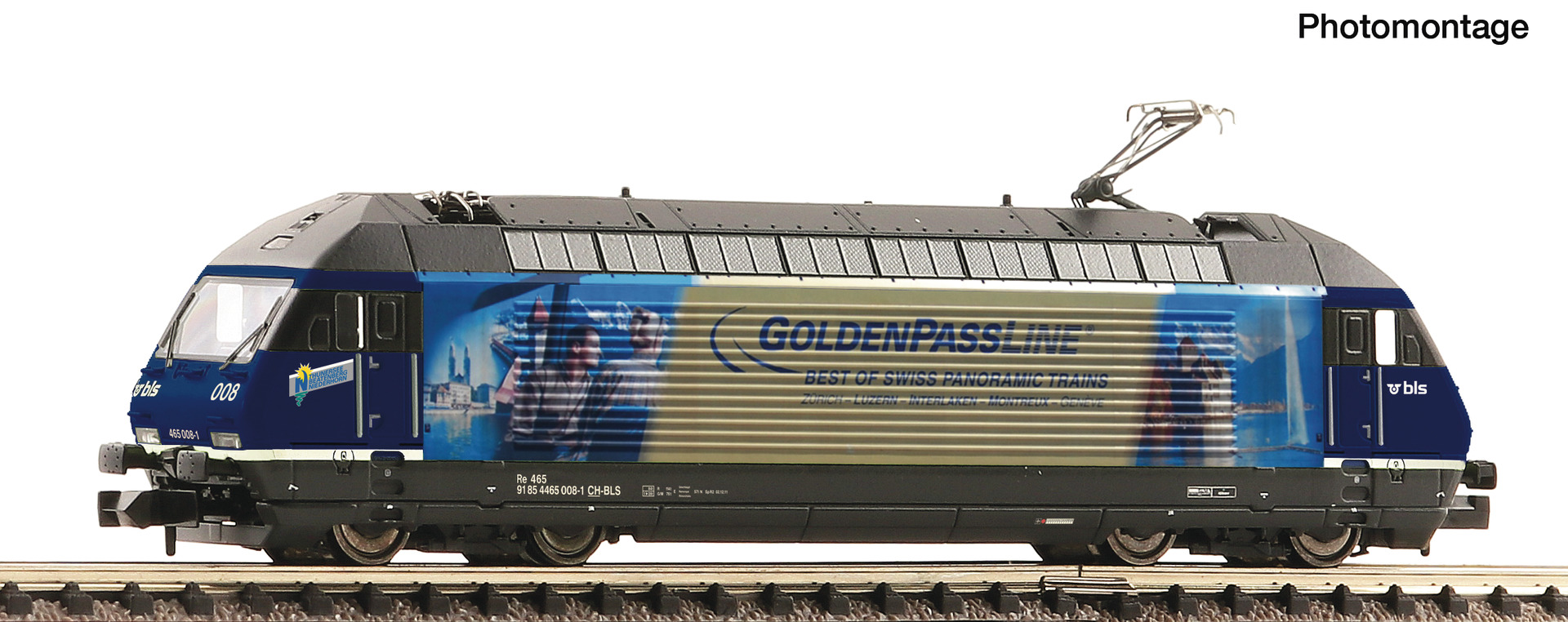 7560083 BLS E-Lok 465 008-1 "Golden Pass" Ep.5