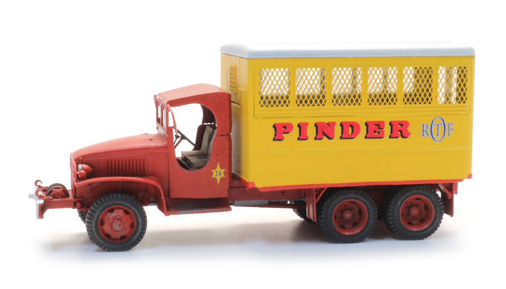 Artitec 387.613 GMC CCKW-353 Koffer-LKW Pinder