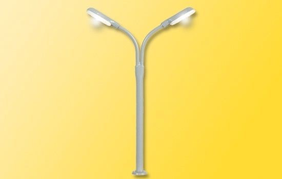 6495 LED Peitschenleuchte doppelt, weiß