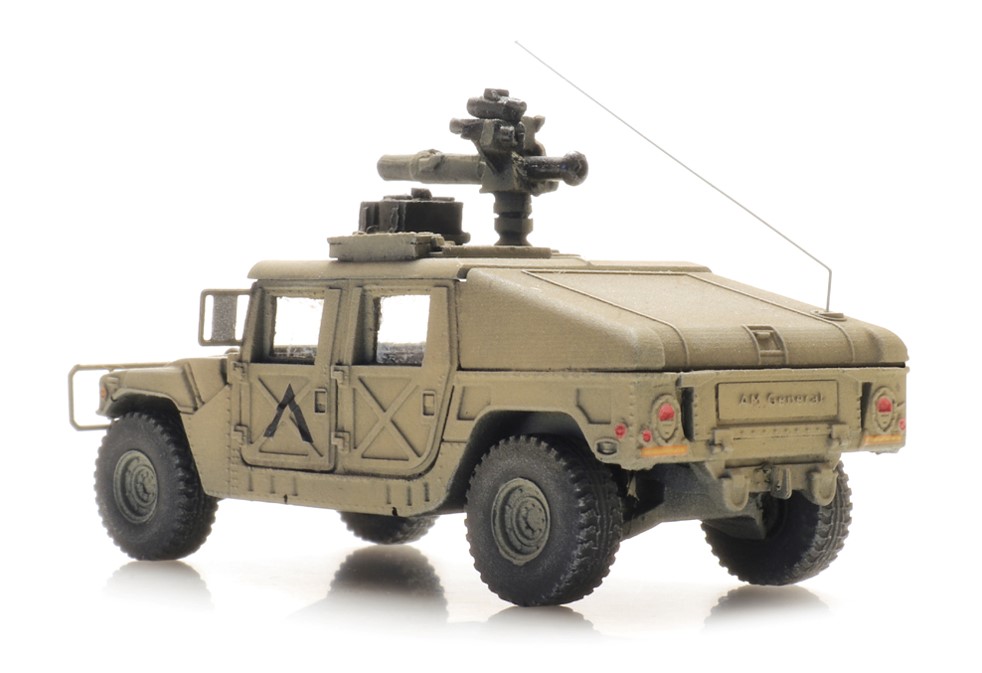Artitec 6870539 Humvee Desert Armored TOW