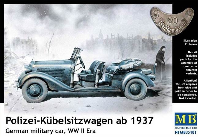 Master Box Ltd. MB3510 German Military Men