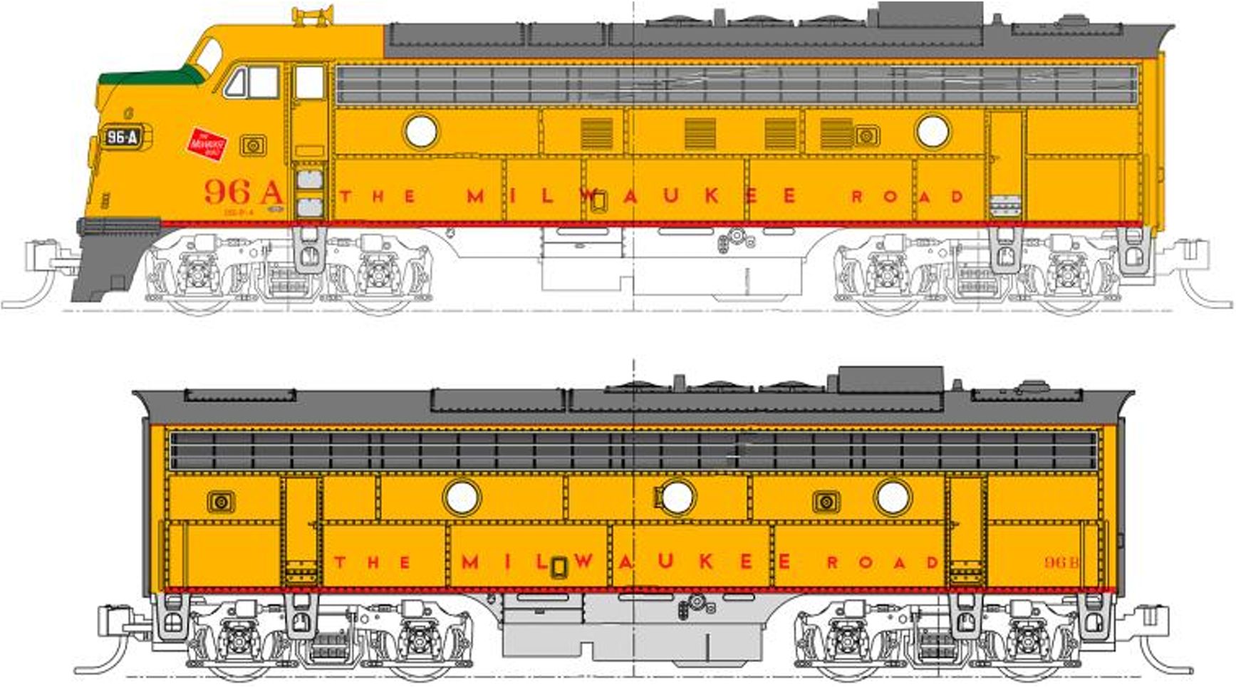 106-0432 MILW Diesellok-Set FP7A+B Ep.3