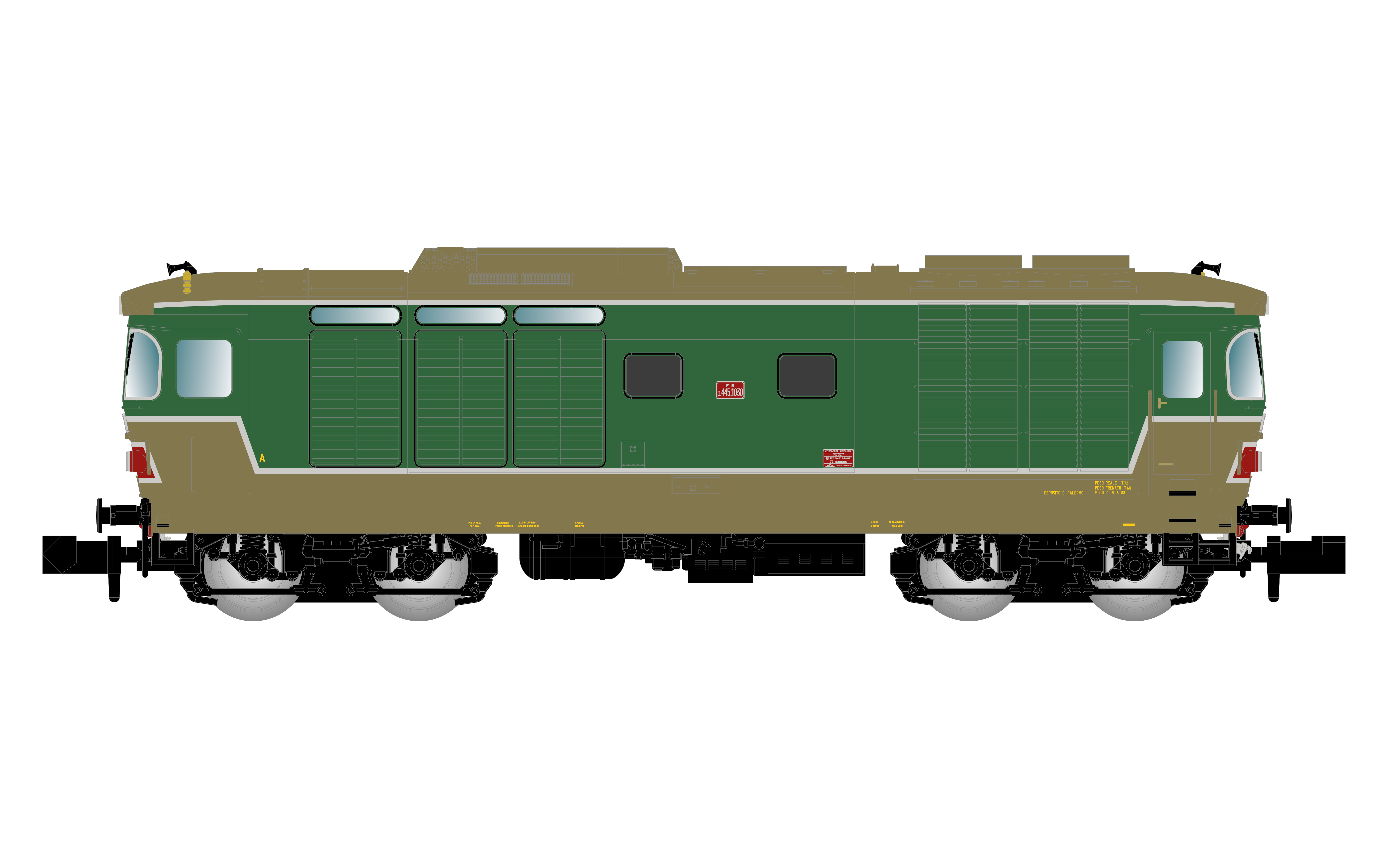 HN2654S FS Diesellok D.445.1 Ep.4/5