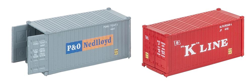 182006 20' Container K-LINE und P&O