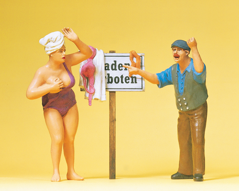 Preiser 45128 Baden verboten