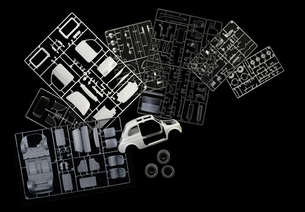 Italeri 4703 Fiat 500F (Version 1968)
