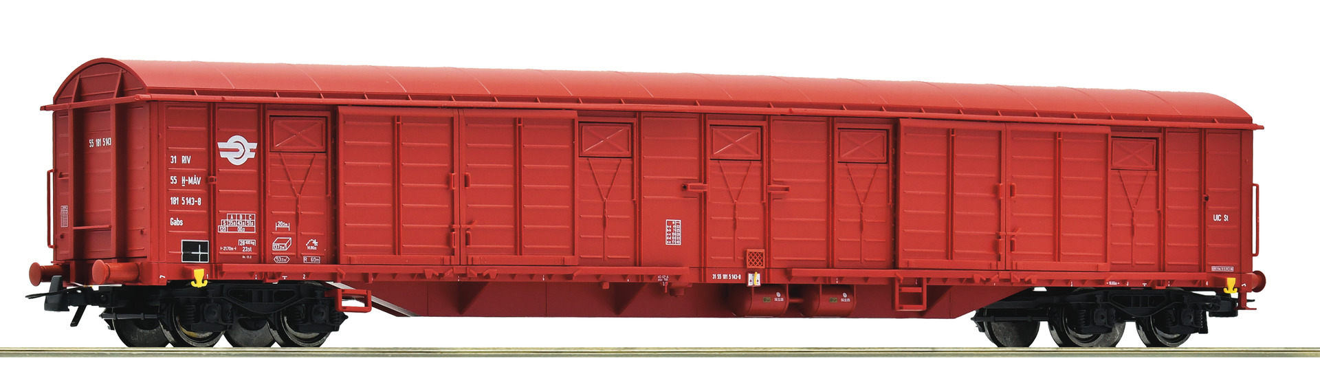 6600129 MAV gedeckter Güterwagen Gabs Ep.5/6
