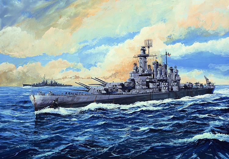 755735 BB-56 USS Washington