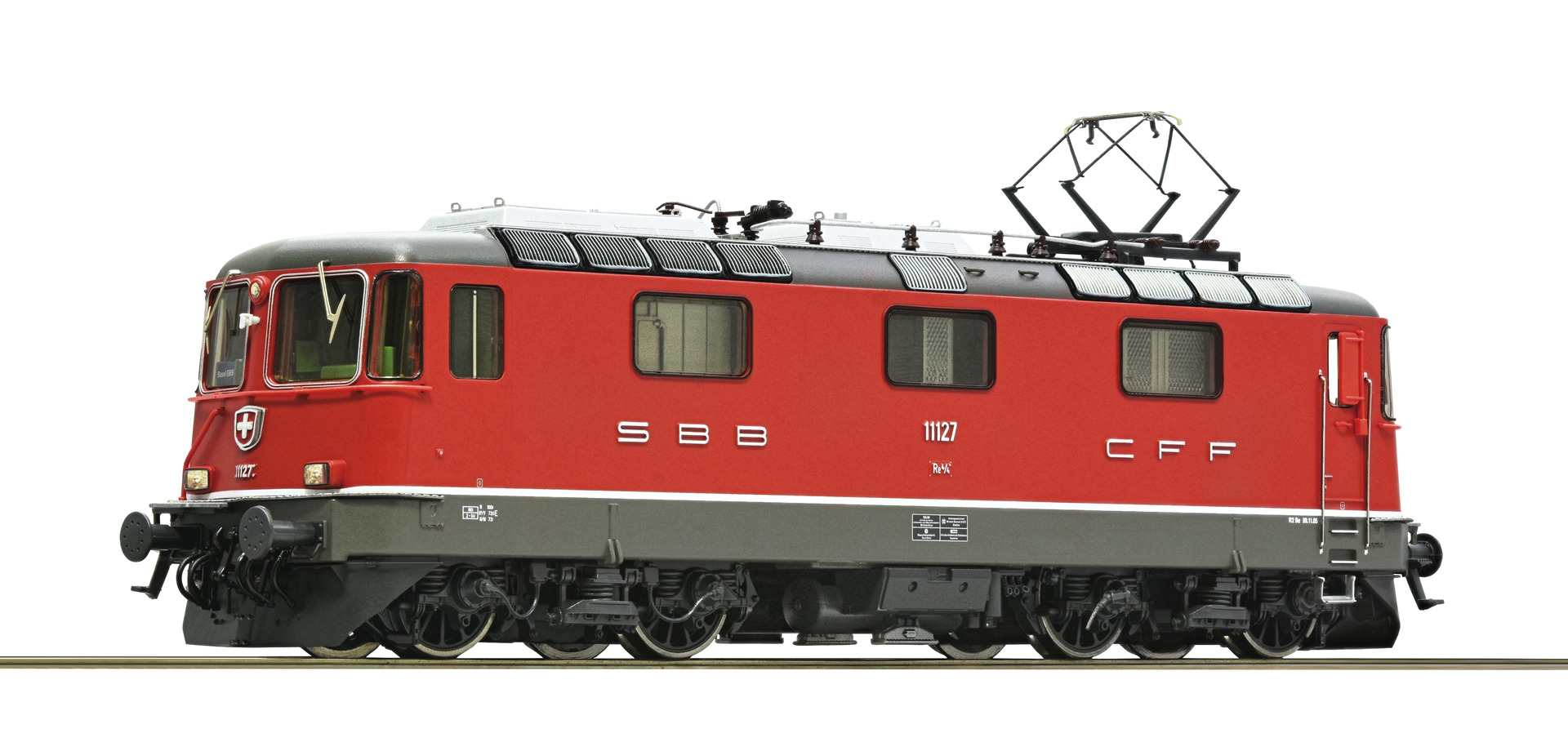 7520138 SBB E-Lok Re 4/4 II 11127 Ep.5 AC-Sound