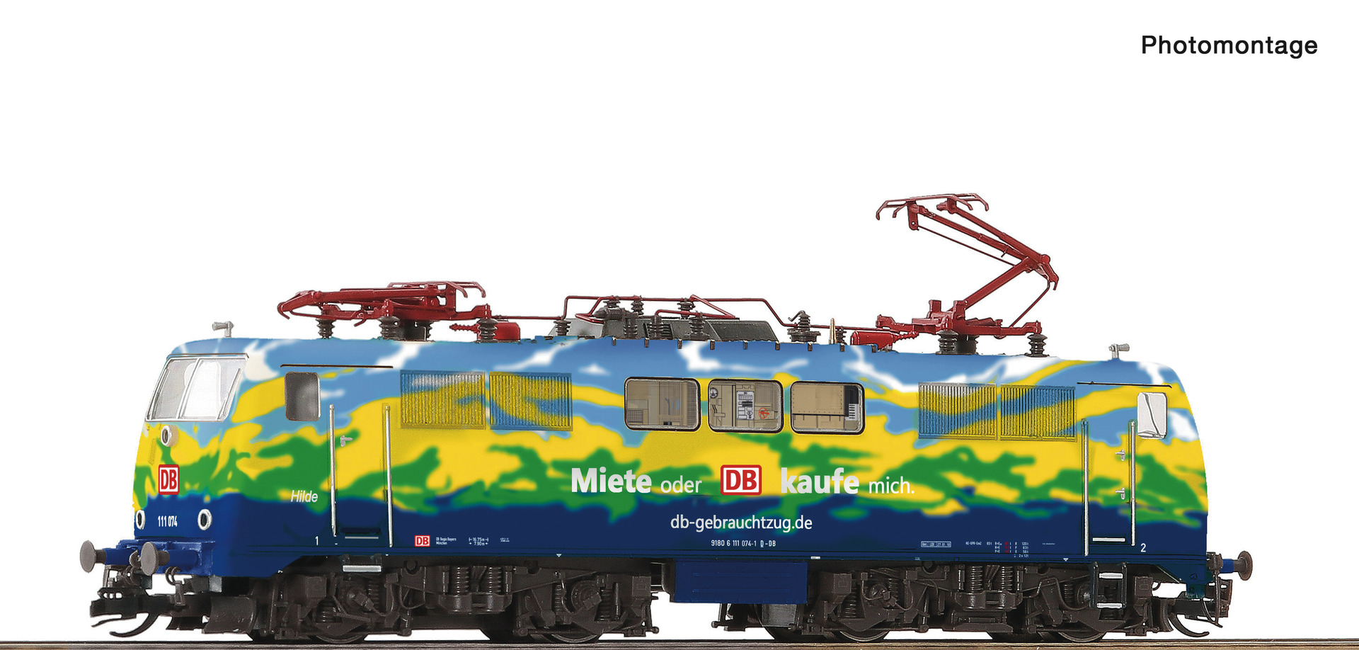 7590034 DB E-Lok 111 074-1 "Touristikzug" Ep.6