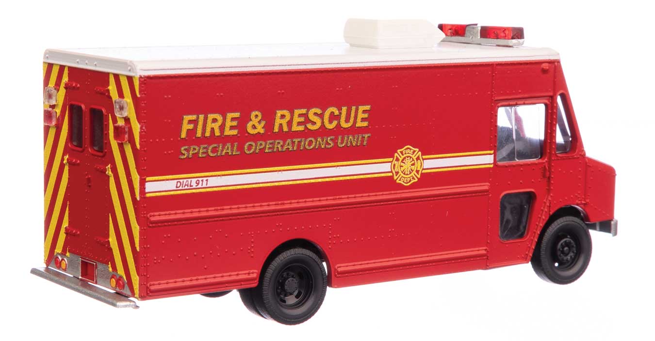 Scene Master 12107 Morgan Olson Route Star Van Fire Depart.