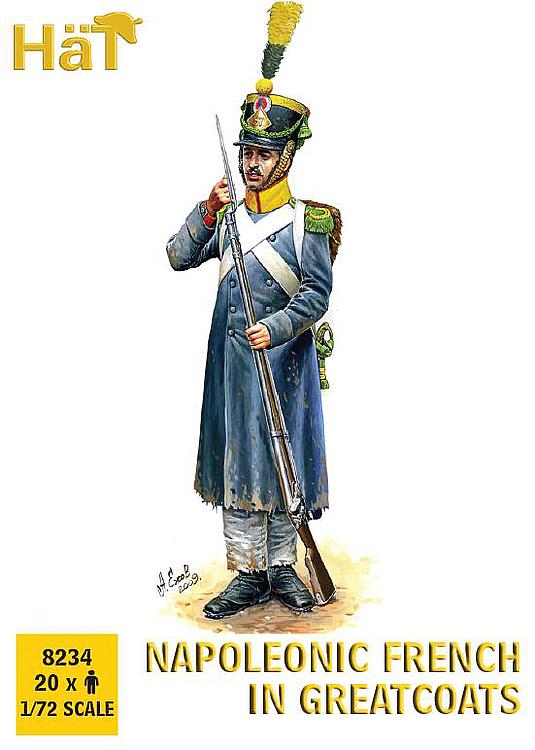 8234 Franzosen in Wintermantel