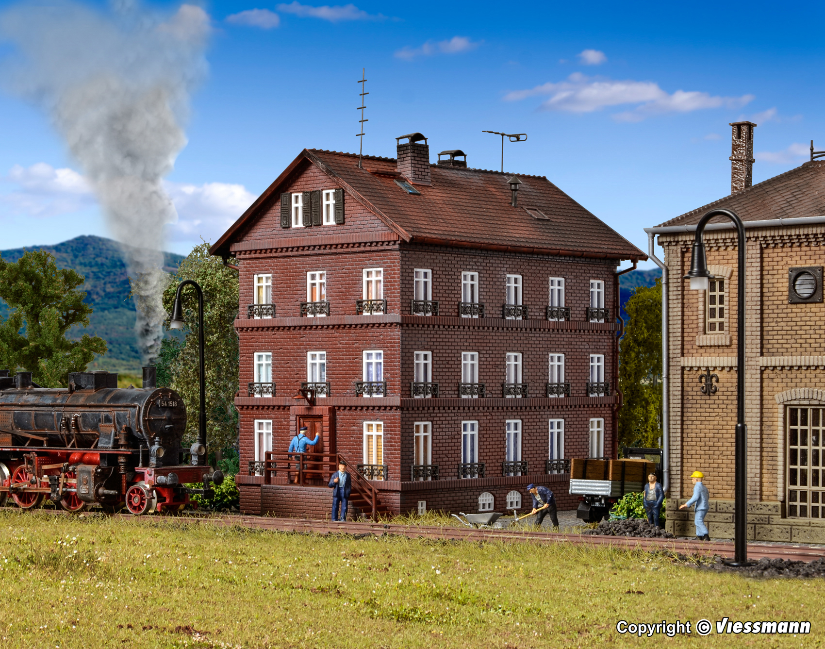 43805 Eisenbahner Wohnhaus