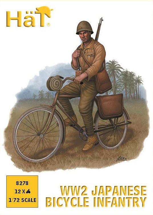 8278 Japanische Infanterie auf Fahrrad