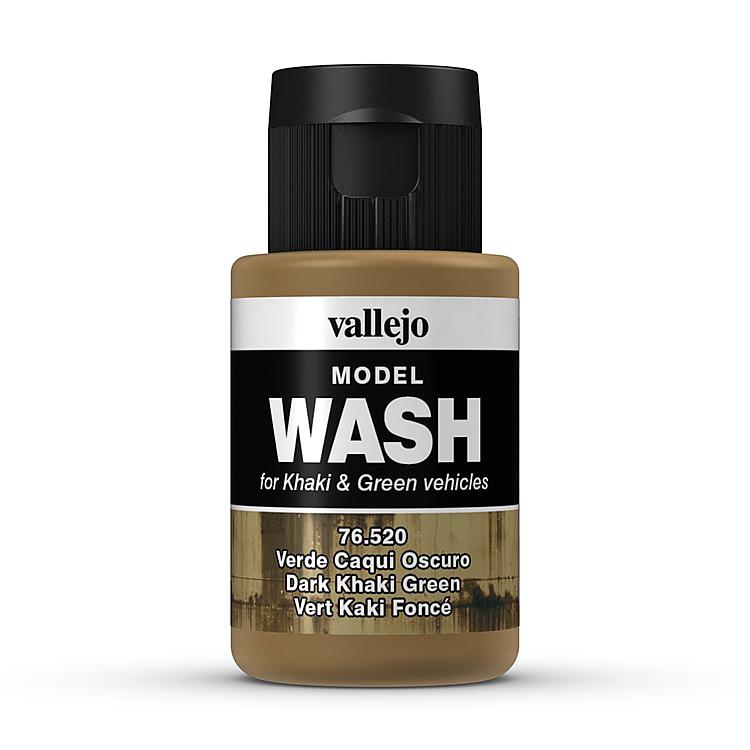 76520 Dunkles Khakigrün, 35 ml - Model Wash