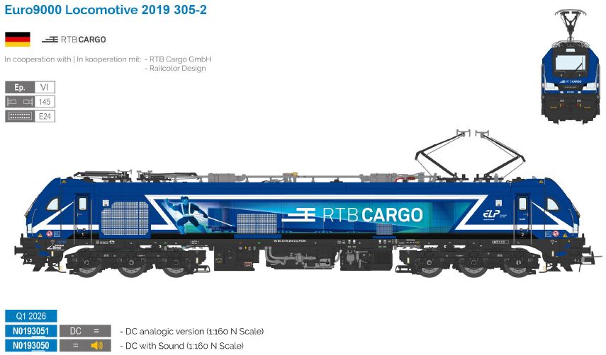 N0193051 RTB Cargo Hybridlok Euro9000 Ep.6